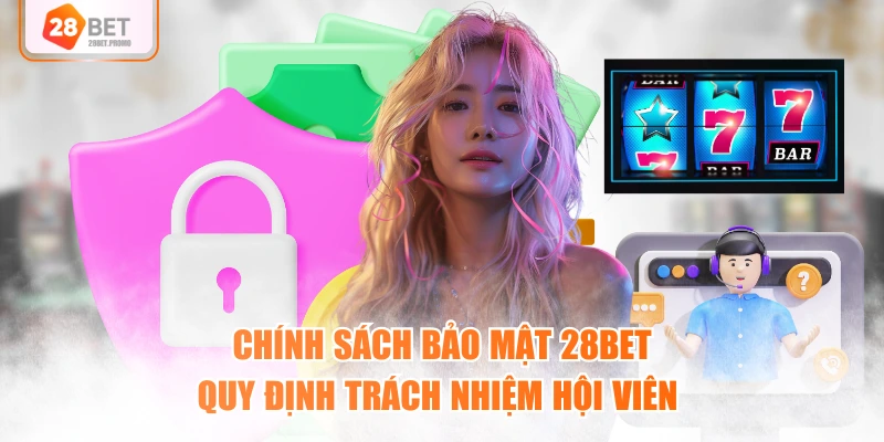 Chính sách bảo mật 28BET quy định trách nhiệm hội viên 