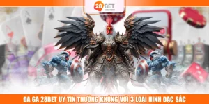 Đá Gà 28BET Uy Tín Thưởng Khủng Với 3 Loại Hình Đặc Sắc